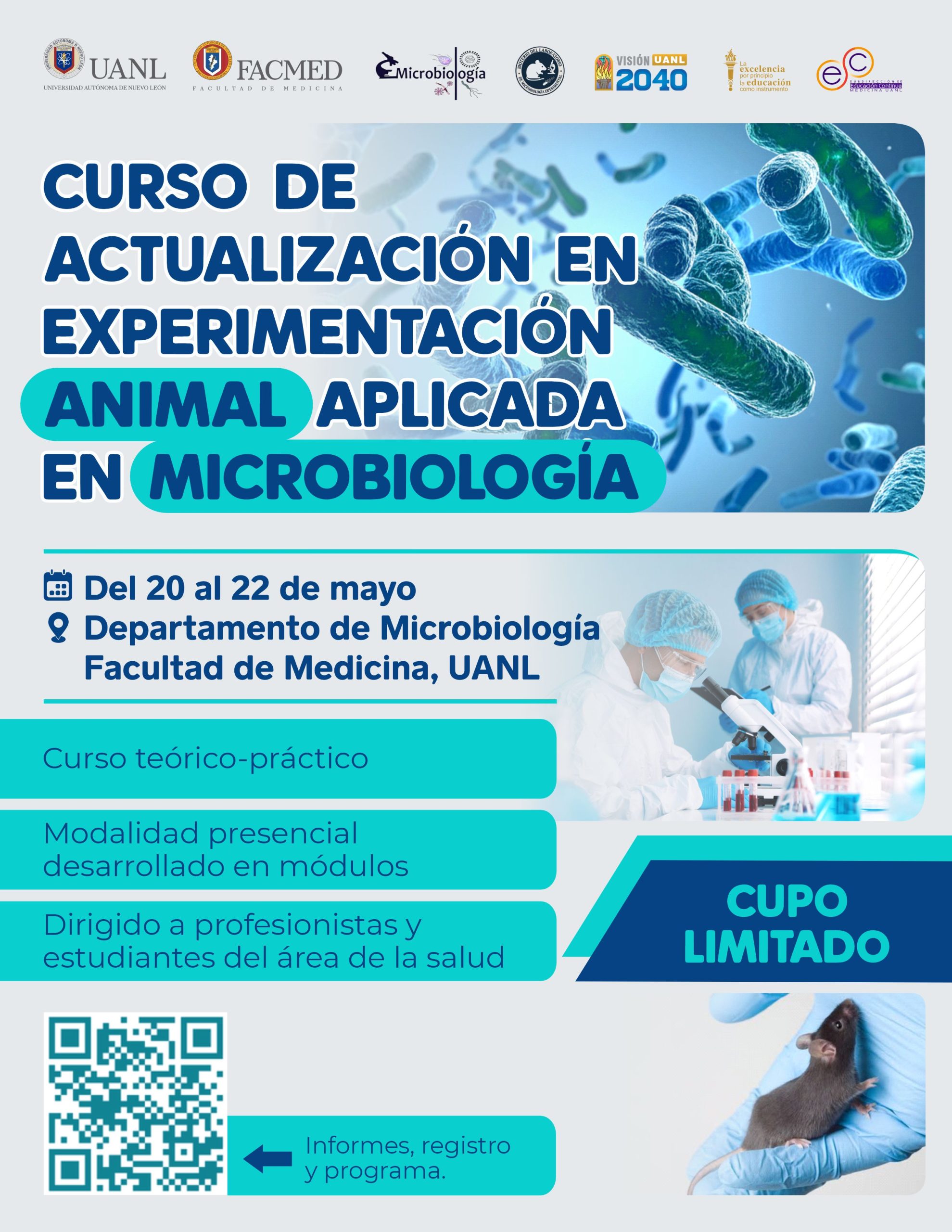 actualizacion experimentacio animal microbiologia uanl