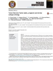 Tumor Necrosis Factor alpha, prognosis and stroke subtype etiology-1-01