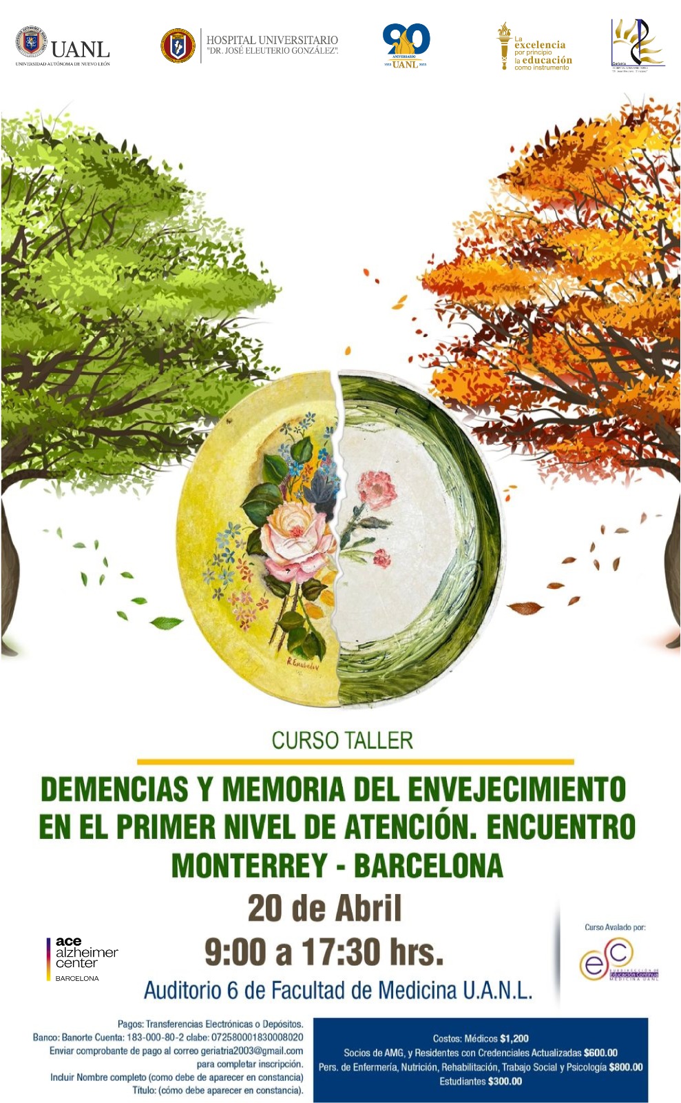 Curso Taller «Demencias y memoria del envejecimiento en el primer nivel de atención»