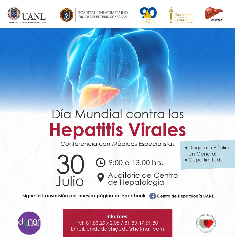 Conferencia del Día Mundial contra las Hepatitis Virales.