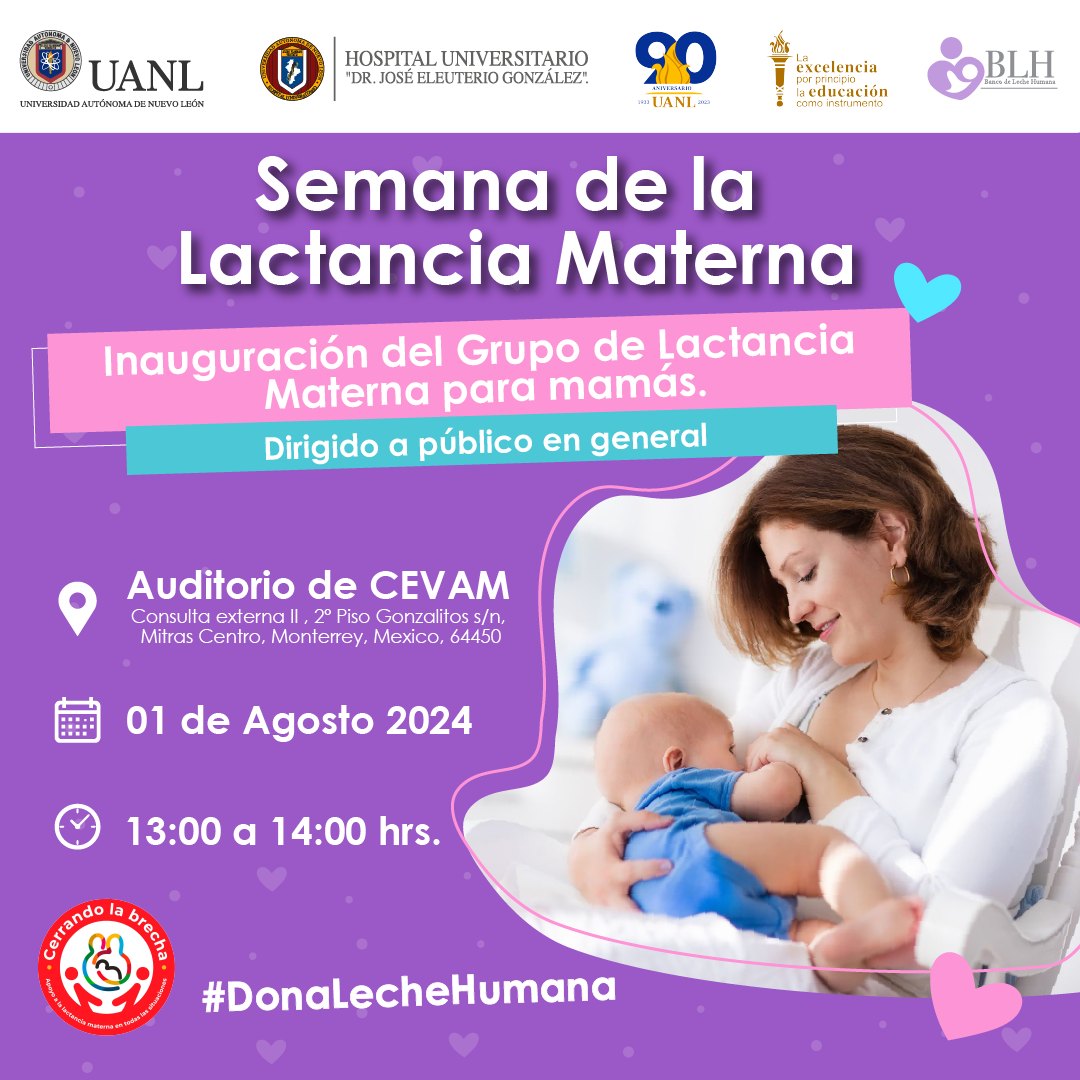 SEMANA DE LA LACTANCIA MATERNA