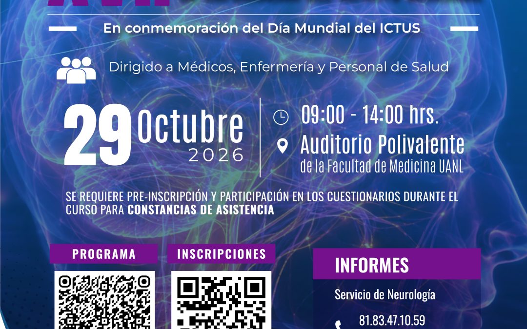 XVII Curso sobre Cuidados Pre-hospitalarios, Hospitalarios y de Enfermería del Infarto Cerebral