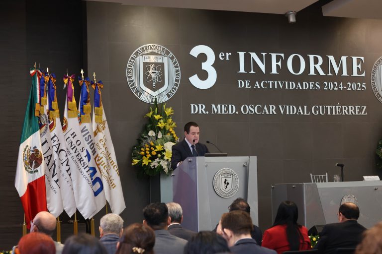 Presentación del Tercer Informe de Actividades – Facultad de Medicina UANL